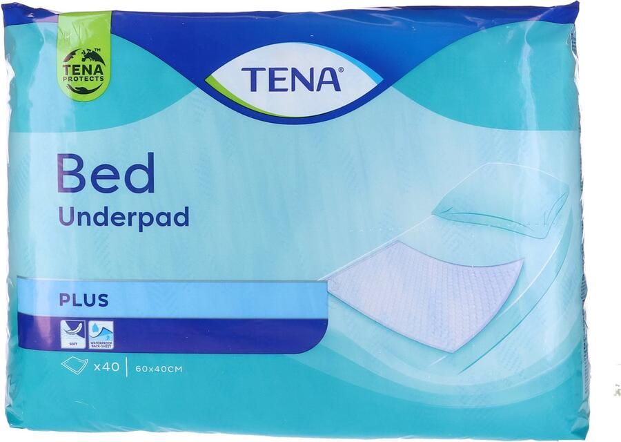 TENA Voordeelverpakking van 3 x Bed Plus onderlegger 40 x 60 cm 40st (770132)