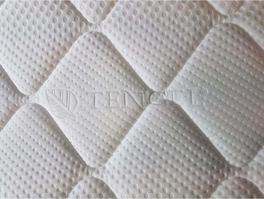 Tencel Original Topdekmatras XXL Topper 100x200 12 cm dik Tencel hoes Visco Nasa Traagschuim Tencel tijk 12cm dik Orthopedisch