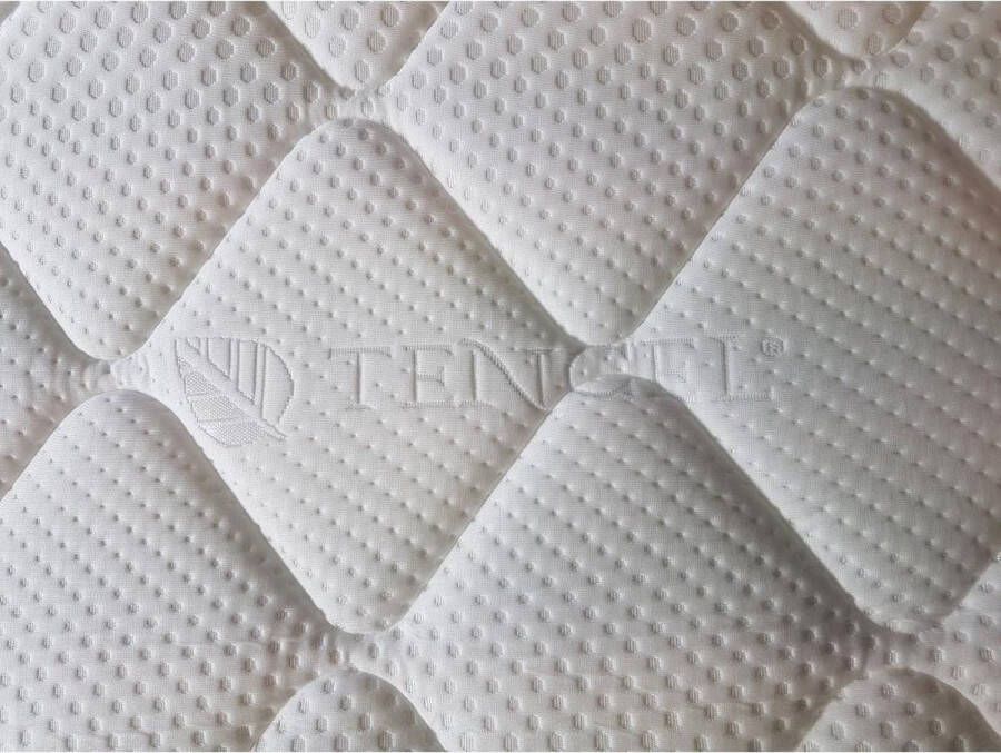 Tencel Original Topdekmatras XXL Topper 80x200 12 cm dik Tencel hoes Visco Nasa Traagschuim Tencel tijk 12cm dik Orthopedisch