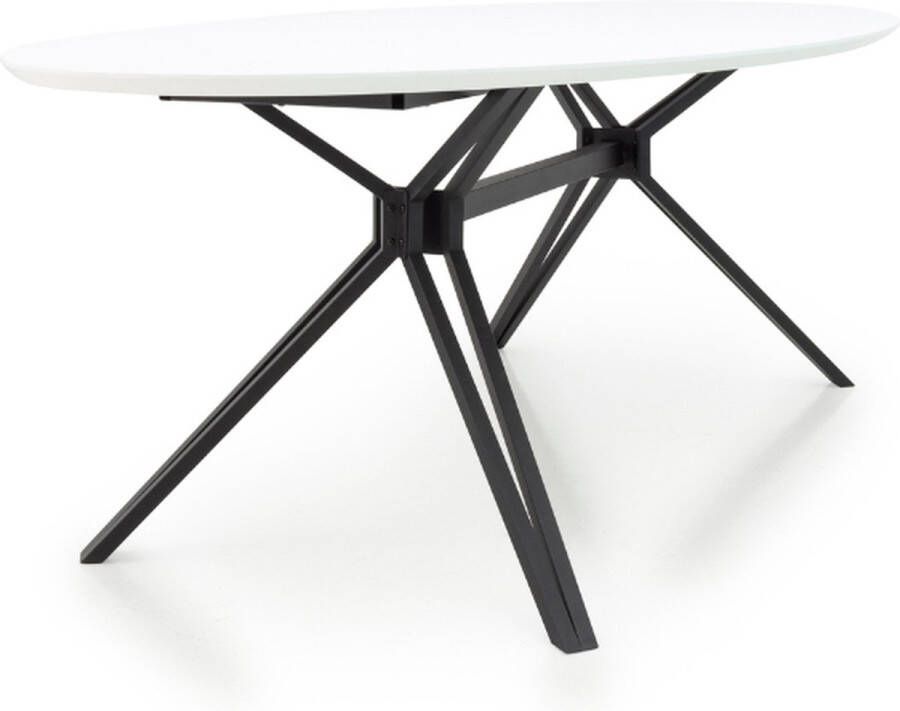 Tenzo Ovale eettafel Imagine 240x120 cm-wit