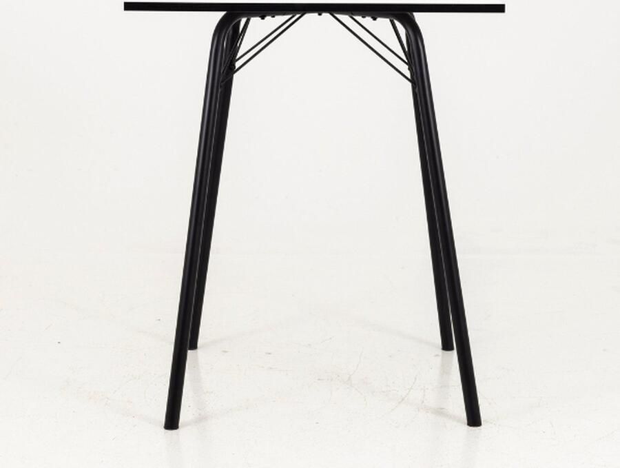 Tenzo EMOB Hoge bartafel Flow 105 cm-wit Keuken outlet Wit Melamine; Staal Keuken outlet Op voorraad