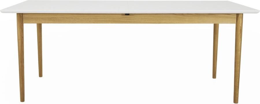 Tenzo Svea uitschuifbare eettafel hout houtmateriaal 195-275x90x75 cm