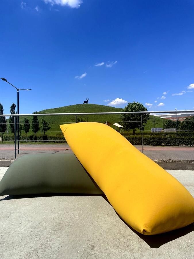 Terapy Baloo zitzak Kaki Groen Groot