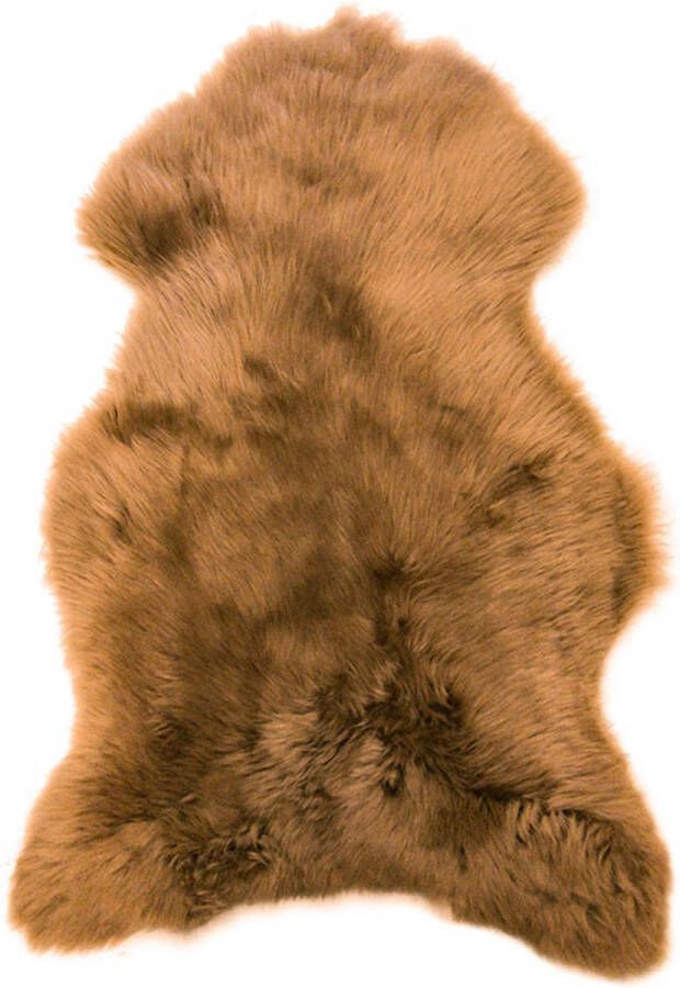Texelse Producten Karamel Bruin Texel Schapenvacht XL Skéépe 100% Echt Texelse Schapenvachten Vloerkleed Dierenvellen