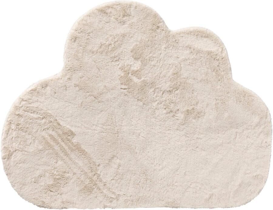 Textino CLOUD vloerkleed 70x90 cm wolk Snow White wit