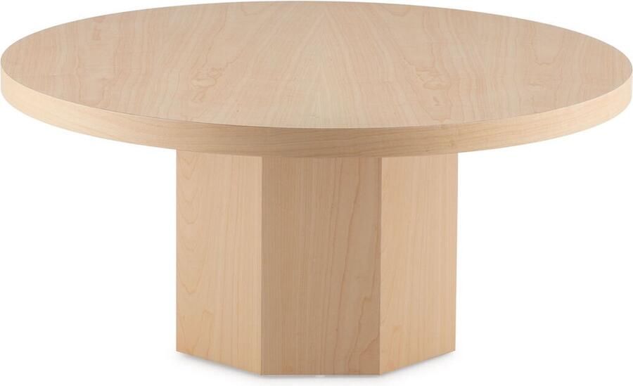 Thai Natura Hoofdtafel Beige Hout 90 x 90 x 42 cm 90 x 42 x 90 cm