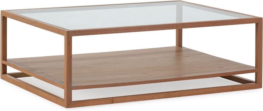 Thai Natura Hoofdtafel Bruin Kristal Cederhout 120 x 40 x 90 cm 120 x 90 x 40 cm