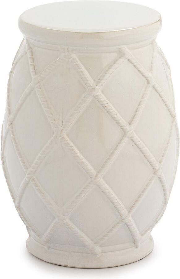 Thai Natura Kruk Wit 35 x 46 x 35 cm