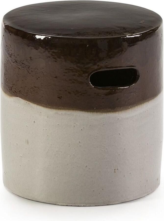 Thai Natura Kruk Wit Bruin 38 x 42 x 38 cm