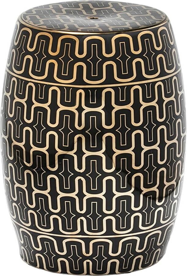 Thai Natura Kruk Zwart Gouden 32 x 43 x 32 cm