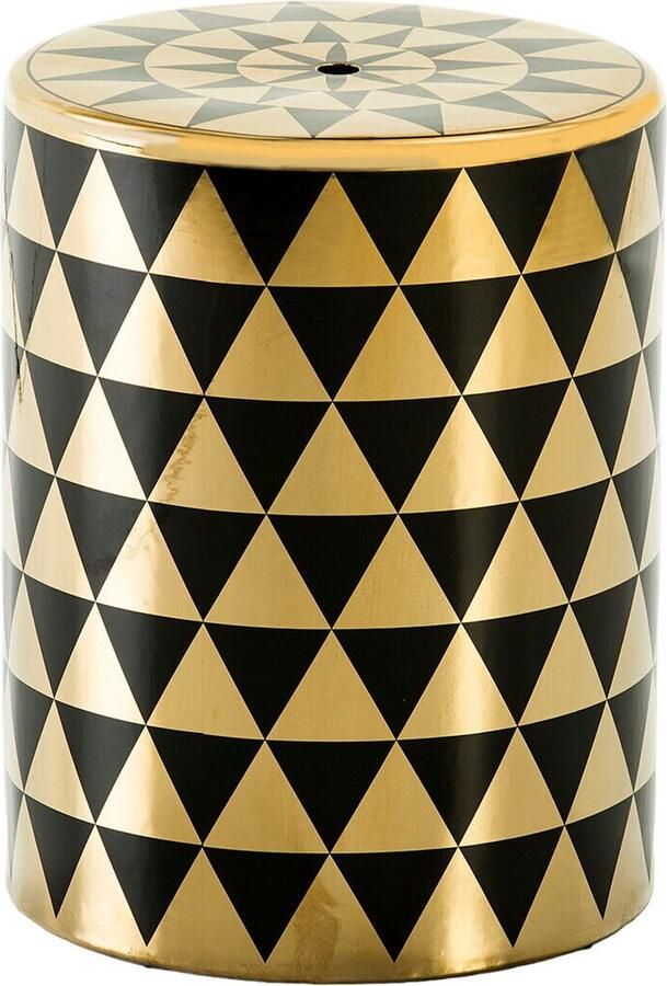 Thai Natura Kruk Zwart Gouden 33 x 43 x 33 cm