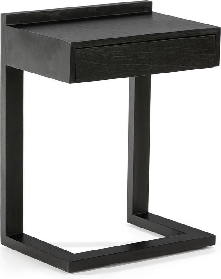 Thai Natura Nachtkastje Zwart Cederhout 50 x 66 x 35 cm