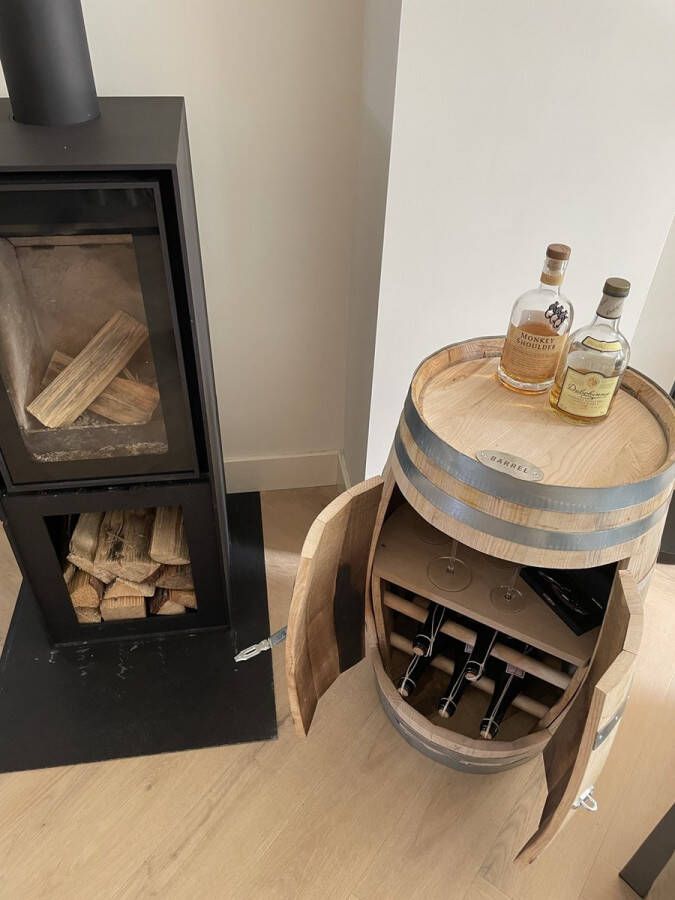The Barrel-Oirschot Wijnkast 110 liter Wijnrek Drankkast Wijnvat Wijnopslag Wijnton Wijnmeubel