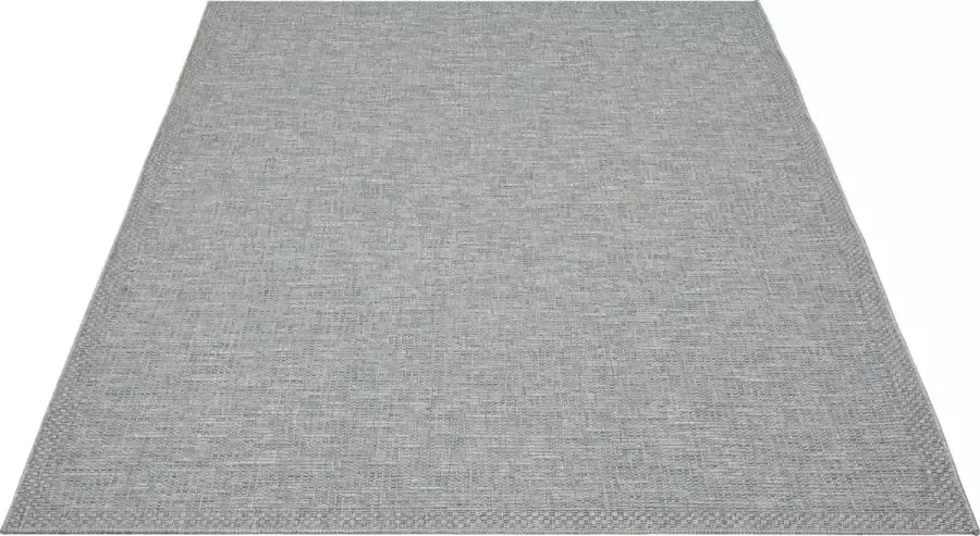 the carpet Calgary Vloerkleed voor Buiten en Buiten Buitenkleed Tuintapijt Buitentapijt Turkoois 140 x 200 cm