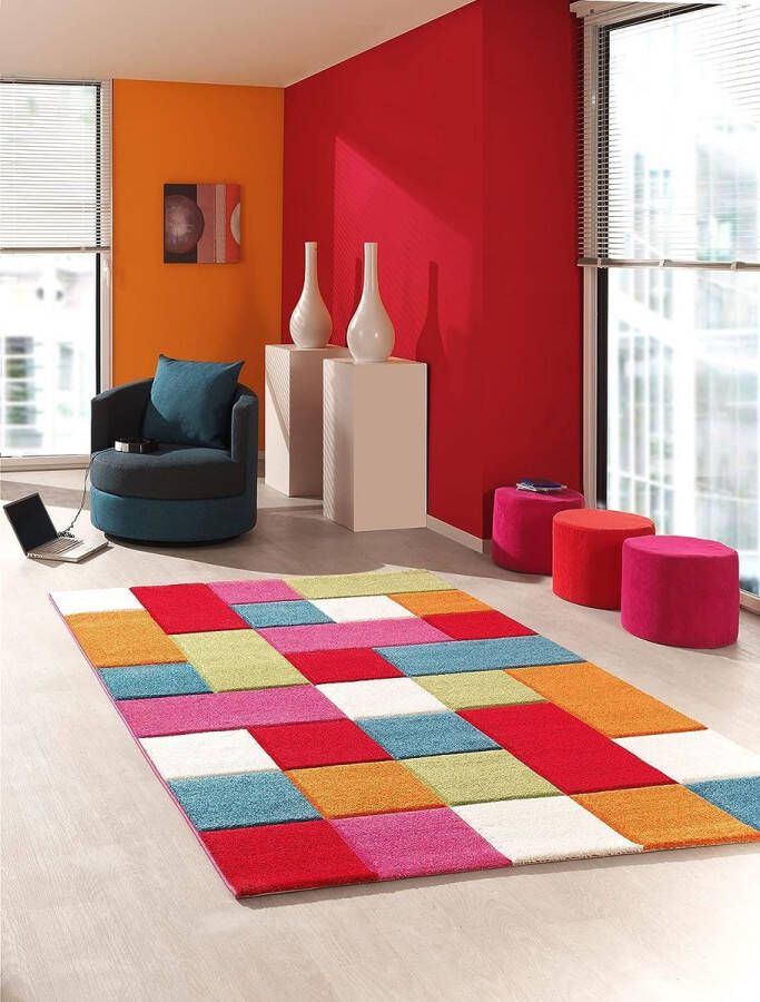the carpet Monde Modern Zacht Kinderdeken Zachte pool Onderhoudsvriendelijk Kleurecht Levendige kleuren 120x170