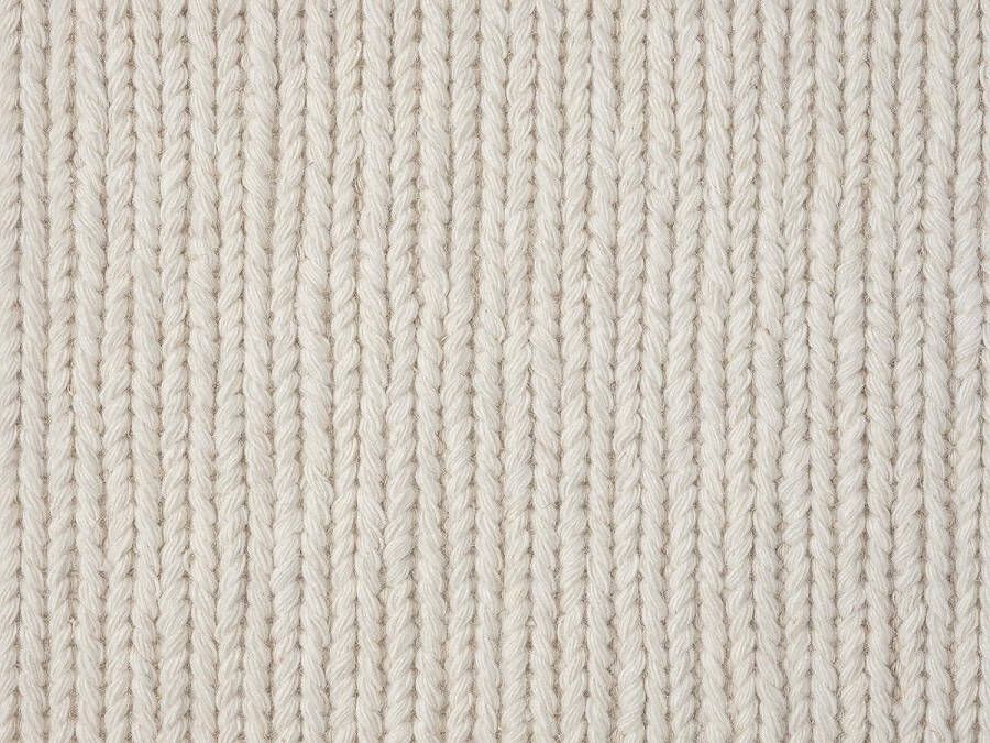 The carpet Premium Wool Handgeweven Vloerkleed Natuurlijke Vezel Wollen Vloerkleed Scandinavische Flatweave Stijl Elegantie 200x200 round - Foto 3
