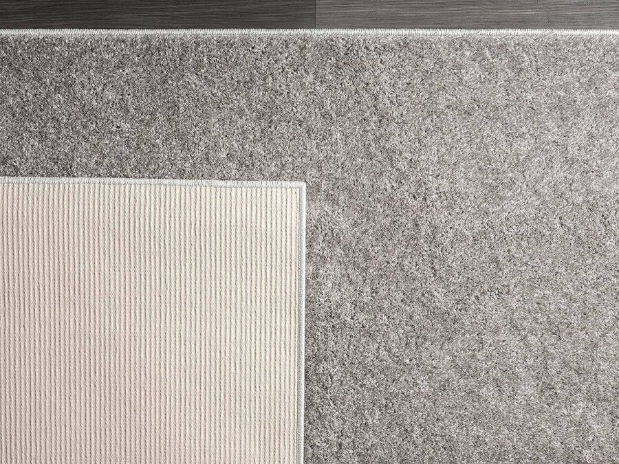 the carpet Relax Glamour Zacht Modern Shaggy Vloerkleed Langpolig Woonkamerkleed Gel Backing Wasbaar 30 mm Stapelhoogte Effen 080x150