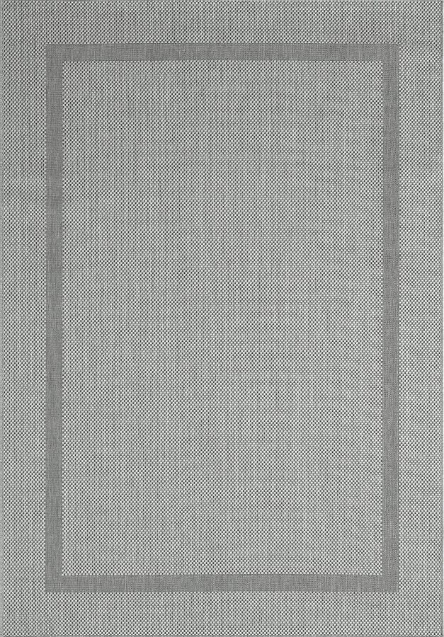 The carpet Mistra robuust buitentapijt modern weerbestendig & UV-bestendig voor balkon terras en serre Maar ook geschikt voor de keuken plat geweven 160x220