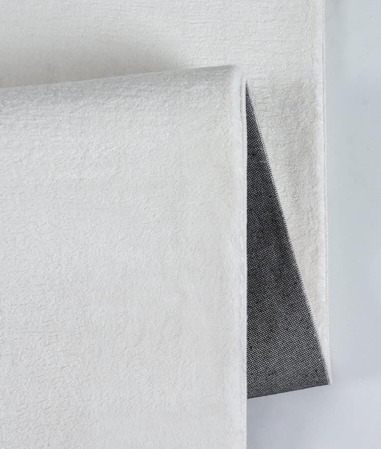 The carpet Premium Modern Langpolig Woonkamerkleed Superzacht Kunstbont Pluizig Bontlook 160x230cm