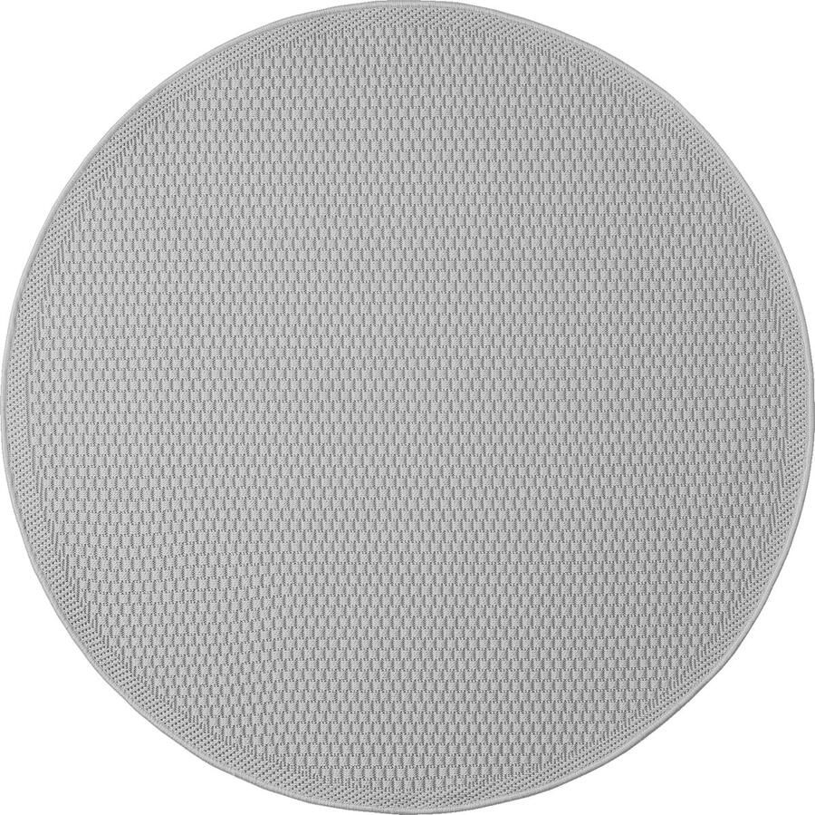 The carpet Toulouse Buitentapijt voor terras en balkon Weerbestendig UV-bestendig waterafstotend onderhoudsvriendelijk robuust en slijtvast Grey 120 cm