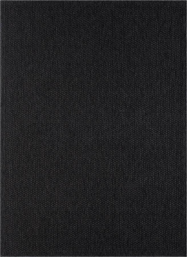 The carpet Toulouse Buitentapijt voor terras en balkon Weerbestendig UV-bestendig waterafstotend onderhoudsvriendelijk robuust en slijtvast Anthracite 80 x 150 cm