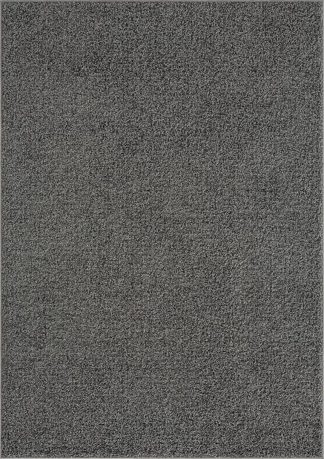 The carpet Foxy Shaggy – Hoogpolig wasbaar vloerkleed met antislip geschikt voor woonkamer en slaapkamer antraciet 160 x 230
