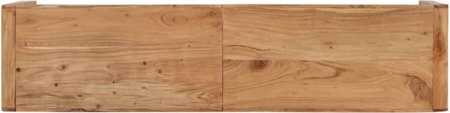The Living Store Bank Rustieke Stijl Houten 160 x 38 x 45 cm Massief Acaciahout - Foto 2
