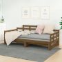 The Living Store Slaapbank uitschuifbaar grenenhout honingbruin 2x(90x200) cm Slaapbank Slaapbanken Bedbank Bed Bedframe Houten Bedframe Bedbodem Slaapmeubel Ledikant Bedbanken Bedden - Thumbnail 2