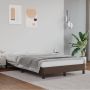 The Living Store Bedframe kunstleer bruin 120x200 cm Bedframe Bedframes Bed Slaapmeubel Bedbodem Ledikant Tweepersoonsbed Slaapbed Bedden Slaapmeubels Slaapmeubelen - Thumbnail 2