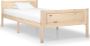 The Living Store Bedframe massief grenenhout 100x200 cm Bedframe Bed Frame Bed Frames Bed Bedden 1-persoonsbed 1-persoonsbedden Eenpersoons Bed - Thumbnail 2