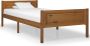 The Living Store Bedframe massief grenenhout honingbruin 100x200 cm Bedframe Bed Frame Bed Frames Bed Bedden 1-persoonsbed 1-persoonsbedden Eenpersoons Bed - Thumbnail 2