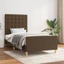 The Living Store Bedframe Larikshout Donkerbruin 203x93x118 128 cm Verstelbaar hoofdeind - Thumbnail 1