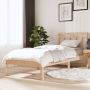 The Living Store Bedframe massief grenenhout 100x200 cm Bedframe Bedframes Eenpersoonsbed Bed Bedombouw Ledikant Houten Bedframe Eenpersoonsbedden Bedden Bedombouwen Ledikanten - Thumbnail 1
