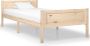 The Living Store Bedframe massief grenenhout 90x200 cm Bedframe Bed Frame Bed Frames Bed Bedden 1-persoonsbed 1-persoonsbedden Eenpersoons Bed - Thumbnail 2