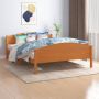 The Living Store Bedframe massief grenenhout honingbruin 140x200 cm Bedframe Bed Frame Bed Frames Bed Bedden 2-persoonsbed 2-persoonsbedden Tweepersoons Bed - Thumbnail 1