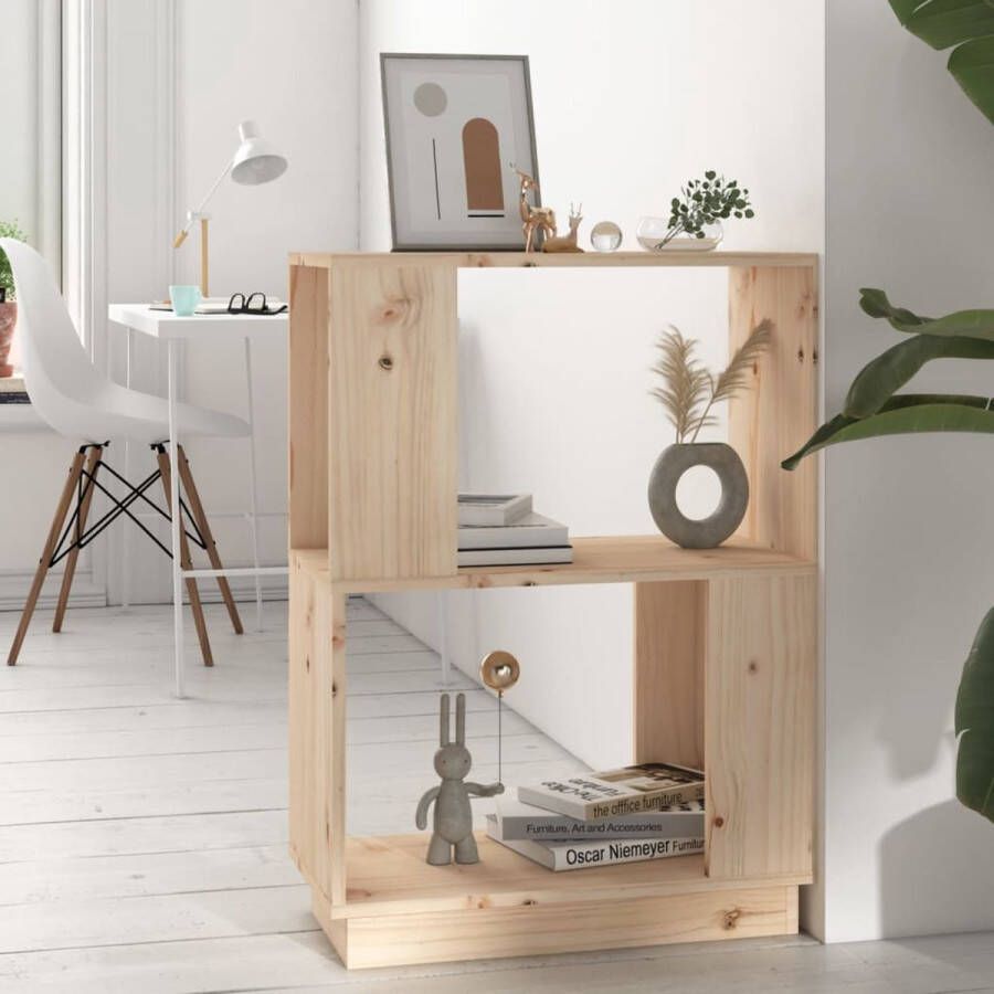 The Living Store Boekenkast Massief grenenhout 51 x 25 x 70 cm Montage vereist - Foto 2