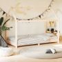 The Living Store Kinderbedframe massief grenenhout 80x160 cm Bed - Thumbnail 2