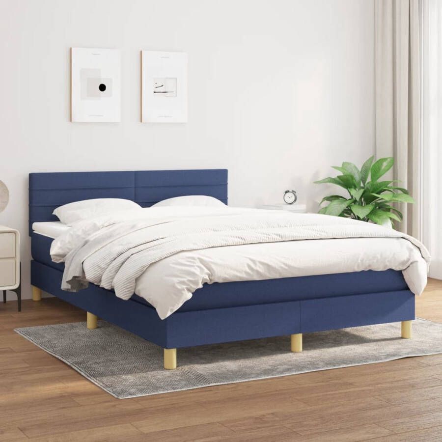 The Living Store Boxspringbed Praktisch Bed Afmeting- 193 x 144 x 78 88 cm Ken- Duurzaam materiaal Boxspringbed Boxspring Bed Slaapcomfort Nachtrust