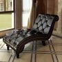 The Living Store Chaise longue kunstleer bruin Chaise longue - Thumbnail 2