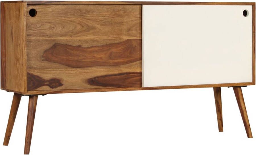 The Living Store Dressoir 118x30x66 cm massief sheeshamhout Keukenkast
