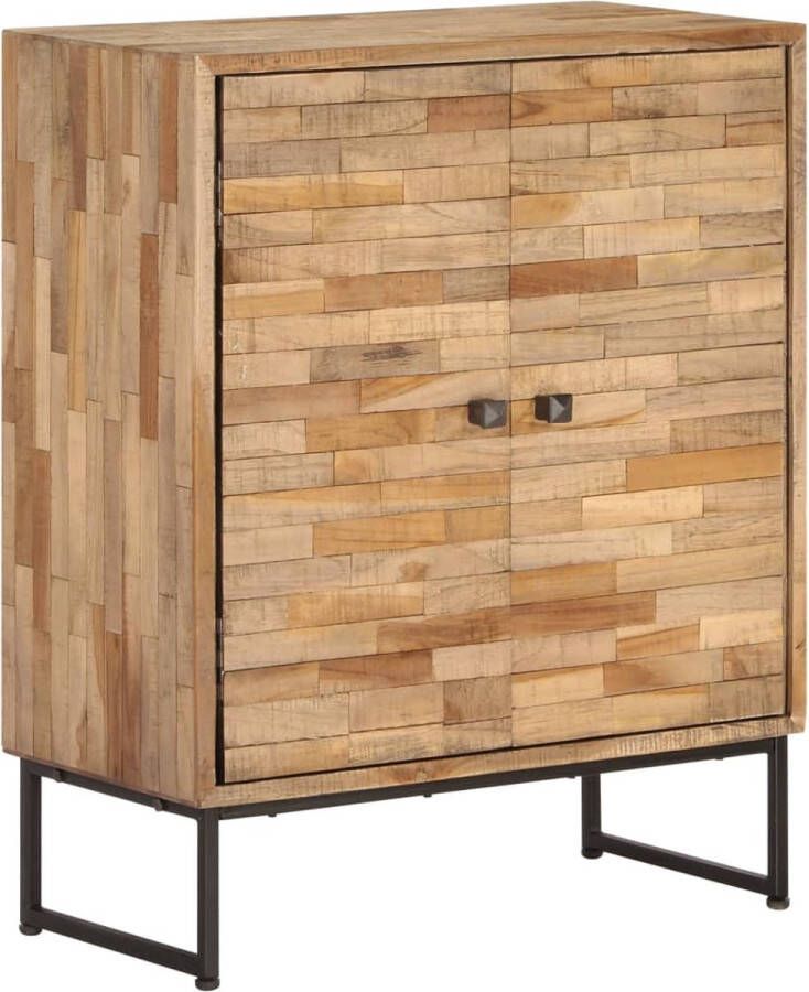 The Living Store Dressoir Gerecycled Teakhout 60 x 30 x 75 cm Handgemaakt