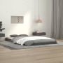 The Living Store Bedframe massief grenenhout grijs 100x200 cm Bedframe Bedframes Eenpersoonsbed Bed Bedombouw Ledikant Ledikanten Houten Bedframe Eenpersoonsbedden Bedden Bedombouwen - Thumbnail 1