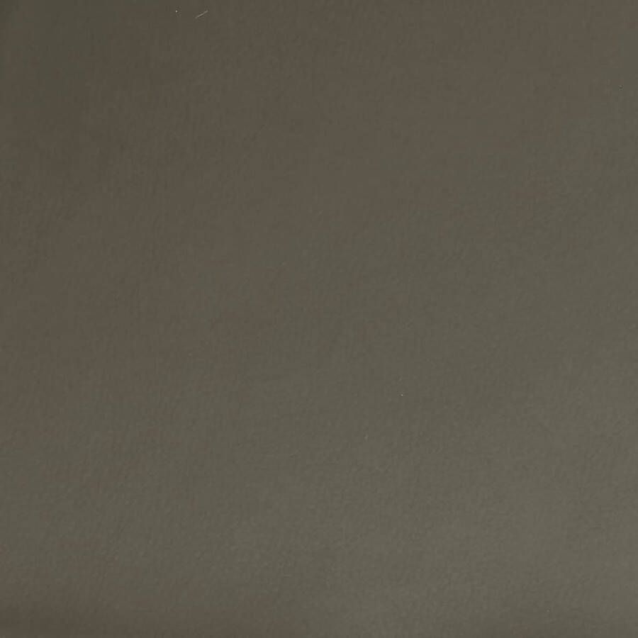 The Living Store Fauteuil Kunstleer Grijs 70 x 77 x 94 cm Dik gevoerd - Foto 2