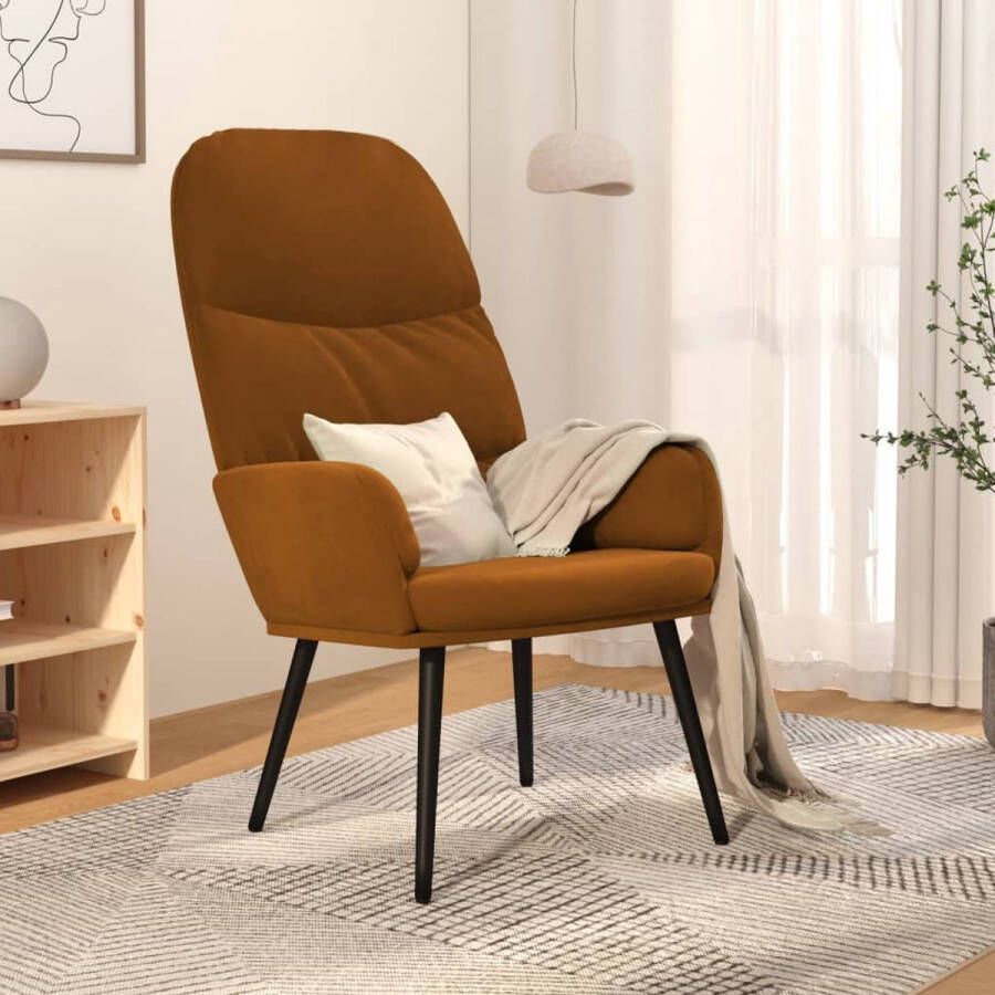 The Living Store Fauteuil Optimaal Comfort Relaxstoel 70 x 77 x 98 cm Dik Gevoerd - Foto 2