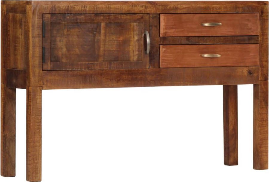 The Living Store Dressoir 118x30x75 cm massief mangohout Vintage Dressoir Mangohouten Dressoir Salontafel Tv Tafel Opslagdressoir - Foto 3