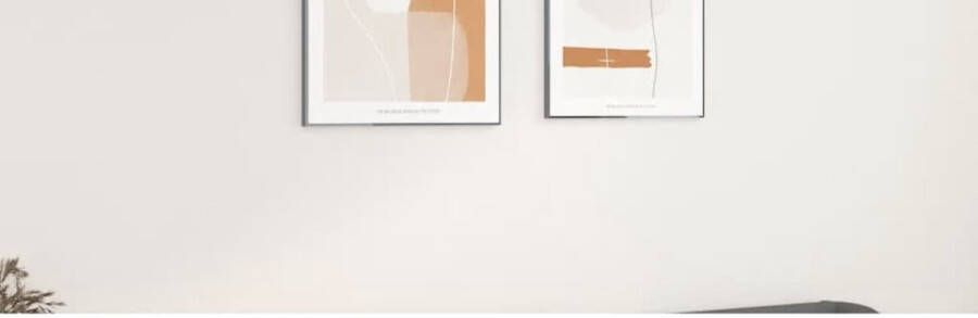 The Living Store Hoofdbord met randen 203x23x78 88 cm kunstleer grijs Hoofd Bord Hoofdkussen Beddecoratie Slaapkamers Comfortabel Bed - Foto 2