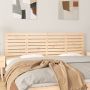The Living Store Hoofdbord wandmontage 206x3x63 cm massief grenenhout Bedonderdeel - Thumbnail 1