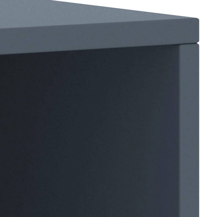 The Living Store Houten Bedtafeltje Nachtkastje Massief Grenenhout 35x30x40 cm Lichtgrijs Nachtkastje Bedsidetable Houten Meubilair Grenoble Hout Grijze Kamerdecoratie - Foto 2