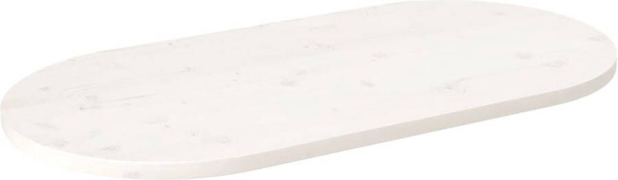 VidaXL The Living Store Houten Tafelblad 100 x 50 x 2.5 cm Massief grenenhout - Foto 2