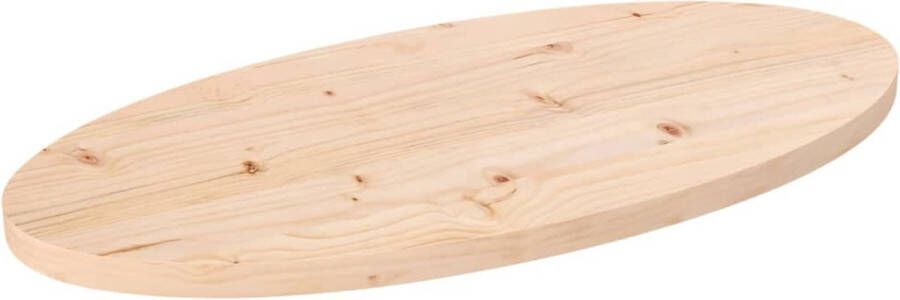 VidaXL The Living Store The Living Store Houten Tafelblad 60 x 30 x 2.5 cm Massief grenenhout - Foto 2